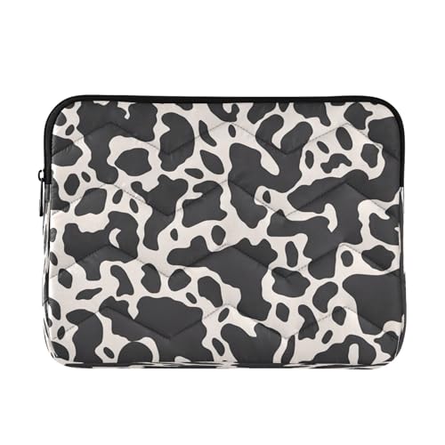 Funda para portátil textura vaca para laptops 13-14 pulgadas