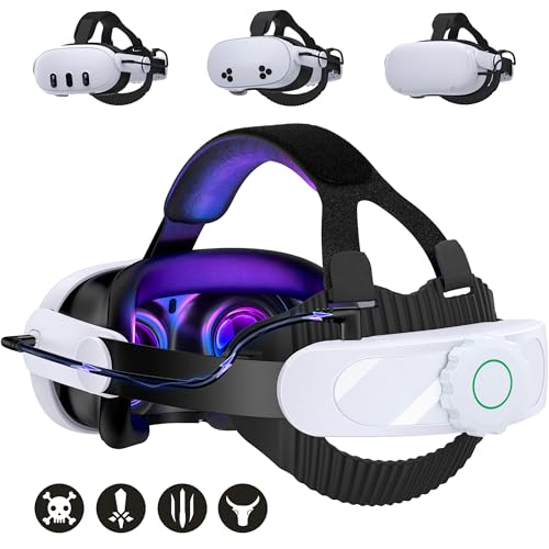 Battery HeadStrap for Oculus Meta Quest 3/Quest 2, 8000mAh