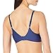 Hanes Women's Comfort Evolution Lace Wirefree Bra, in the Navy/Sterling Grey, Large