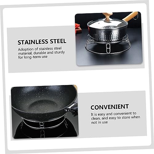 Luxshiny Panela De Pressão Trivet Cremalheira De Cozimento A Vapor Cremalheira De Vapor De Alimentos