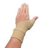 BUYITNOW Gel Wrist Support Brace, Gel Thumb Hand Wrist Support Gloves Therapy Arthritis Compression for Men & Women (1 Pair)