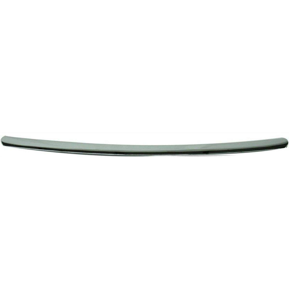 JustDrivably Replacement Parts Front Hood Panel Molding Trim Upper Grille Grill Chrome Moulding Compatible With Toyota Solara 2004 2005 2006 2007 2008