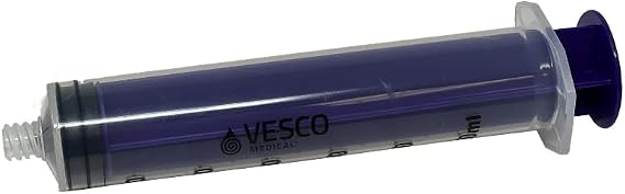 Vesco Medical ENFIT Standard Tip Syringes, 60ML (10)
