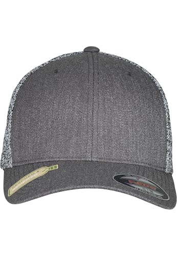 Flexfit Trucker Trucker Melange Mesh Black/Greymelange, S/M
