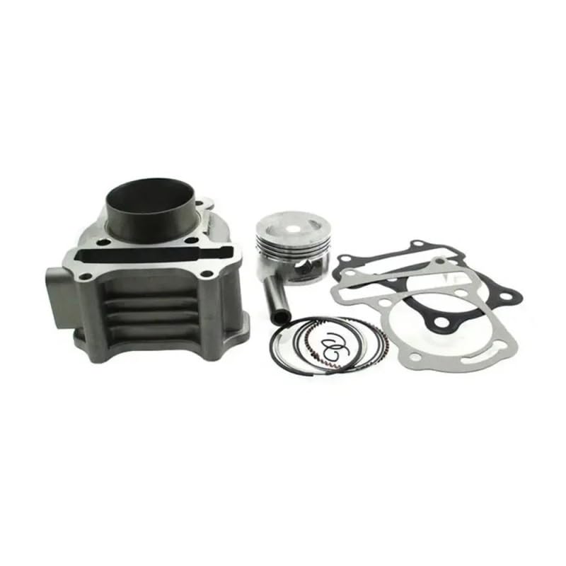 Cylindre piston 80cc 47mm pour réparer perte compression GY6 - 6