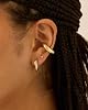 PAVOI Rhodium Plated Chunky Ear Cuff Earrings for Women - Bold Cuff Statement #1