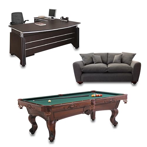 IMPEX Six Wheel Castor - Heavy Duty 400Kg Load Capacity REVOLVING Six Wheel Caster for Shopping Trolley, Furniture Table & Other equipment (Set of 4)