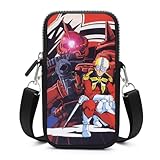 [Tavinesd] 機動戦士ガンダム スマホポーチ レディース ショルダー 携帯ケースショルダーバッグ ショルダーバッグ 斜めがけ 携帯ポーチ 軽量 大容量 肩掛け スマホポーチ リュック