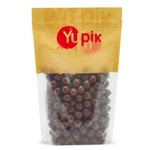 Yupik - Yupik Milk Chocolate Covered Caramels, 1 kg, Caramels Dipped in Fine Milk Chocolate, Chewy Interior, Chocolate Candy, Sweet Snacks, Ideal for Gifting & Topping - -19%