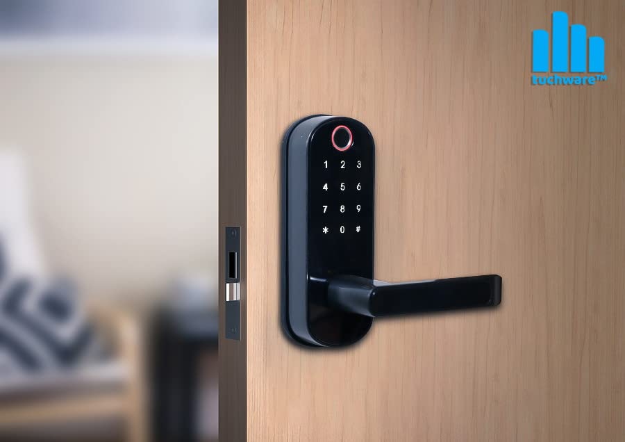 Image of TW3300-Smart Wooden Door Lock (Retrofit)-TTLock | Bluetooth Smart biometric Fingerprint Digital Lock for Door
