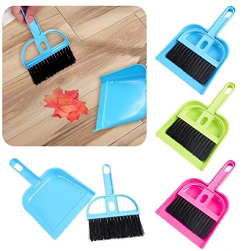 Bontannd 1 Stücke Sweep Reinigungsbürste Kleiner Besen Kusthang Set Shovel Müll Und Fegen Sie Die Geniale Kombination Daily Gadgets Zufällige Farbe – Bild 8