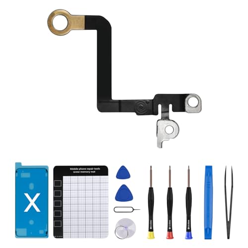 Risidamoy for iPhone X Bluetooth Wireless Antenna Flex Cable Replacement Part for iPhone 10 WLAN Bluetooth Signal Connection Antenna Part with Fix Tool Repair A1865 A1901 A1902