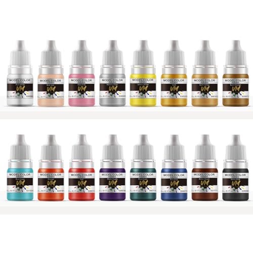 VM Eco-Friendly Pigments Miniature Paint Set Speed paints Skin Tones Color High color density Paints...