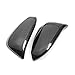 Cakievro 2Pcs Carbon Fiber ABS Car Rearview Side Mirror Cover Trim For Toyota Hilux Revo 2015 2016 2017 2018 2019 2020 2021 2022