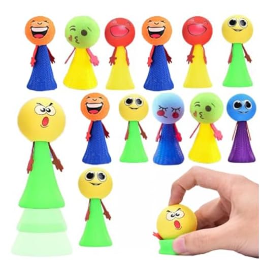 SNAPTRON Birthday Return Gifts for Kids Party - 12Pcs Jumping Toys for Return Gifts for Birthday for Kids Adults Return Gifts for Kids in Bulk, Multicolor (SPRING, 12)