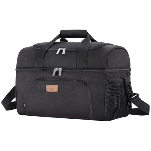 Lifewit Große Kühltasche, Kühlbox Faltbar, Isolierte Lunch Tasche, Leichte, Tragbare Kühltasche, Doppellagig für Picknick, Strand, Arbeit, Reise