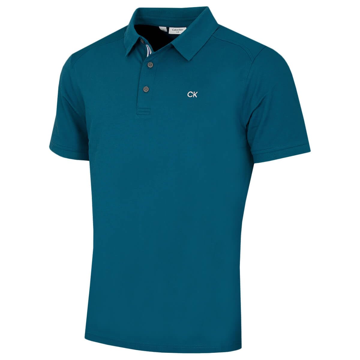 Calvin Klein Mens Campus Sport Polo Shirt - Petrol Sport - XXXXXL