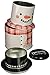 Hallmark Home Holiday Stacked Snowman Tin with Red Scarf and Black Hat (Set of 3)