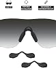 Pieza de repuesto de silicona negra para almohadillas nasales de Oakley Radar Path/RADARLOCK/Oakley Radar EV EVZERO/Gafas de sol 2