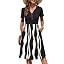 Black Irregular Strip