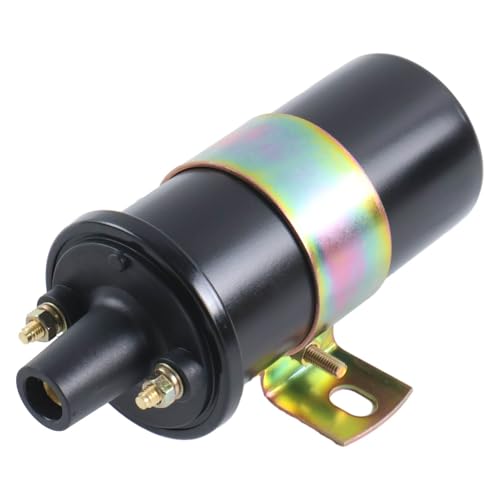 NETYANPI 12V Conversion Ignition Coil Internal Resistor 1100-0544 83960114 D5TE12029AB Compatible with Ford New Holland 8N 335 340 420 445 450 515 2000 3000 4000 5000 NAA600 U1173 49030 Tractors