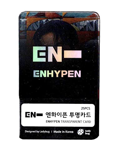 KPOP Enhypen Transparent Photo Cards 25pcs