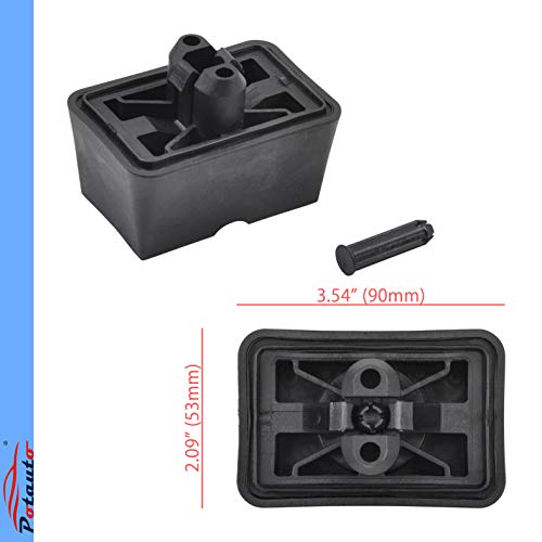 Image of Potauto Upgraded 51717039760 Car Jack Lift Pad Puck Support Compatible with BMW Mini 645Ci 650i 745i 745Li 750i 750Li 760i 760Li Alpina B7 M6 Cooper