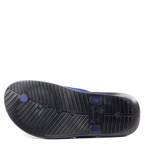 Slide Rider Up Masculino S: Preto/G: Azul/Vermelho 37/38