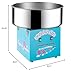 Cotton Candy Machine - 1000W Flufftastic Floss Maker with Stainless-Steel Pan - Cotton Candy Maker Machine and Sugar Scoop for Home Carnival Birthday Party or Festival by Great Northern Popcorn (Blue)