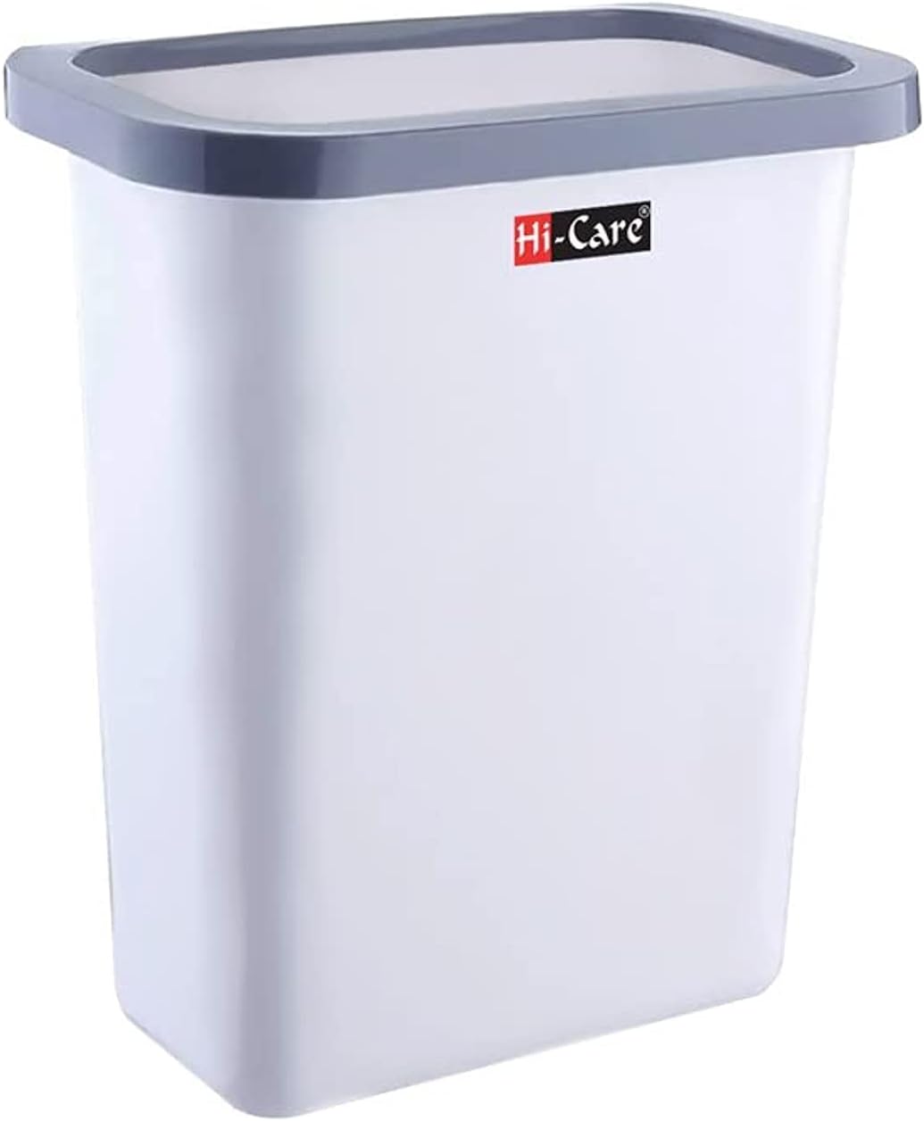 Hi-Care Plastic Back Hanging Trash Box Storage 6L for waste bin Kitchen Organizer Trash Can Kitchen Cabinet Door Hanging Basket Ideal for Cars, Bedside and Kitchen