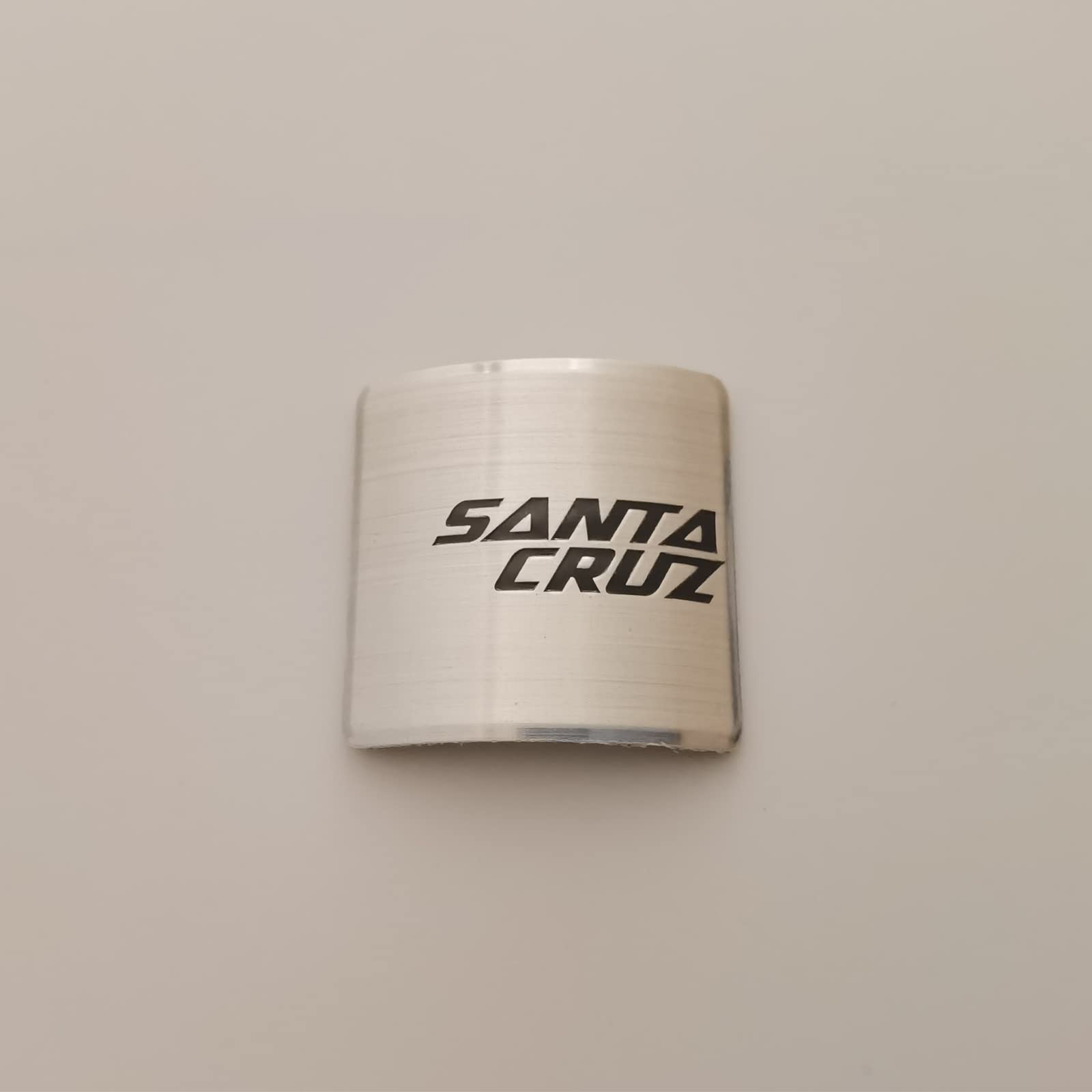 Gepinke MTB Bike Head Badge Decals Stickers BMX Foldable Frame Sticker (Santa Cruz(Silver))