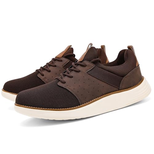 Mens Shoes Men's Fashion Dress Mesh Sneakers Men Walking Business Oxfords Lace-Up Shoes for Men Footwear3