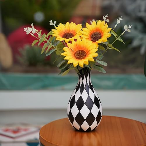 Vase de chambre en résine résistant pour centres de table modernes