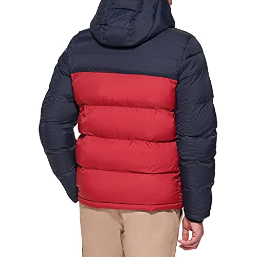 Image of Tommy Hilfiger Men's Down Alternative Hooded Puffer Jacket (Standard and Big & Tall)