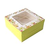 Kann mit Kuchen, Pfannkuchen, Torten und anderem Gebäck gefüllt oder mit süßen kleinen Geschenken gefüllt werden.