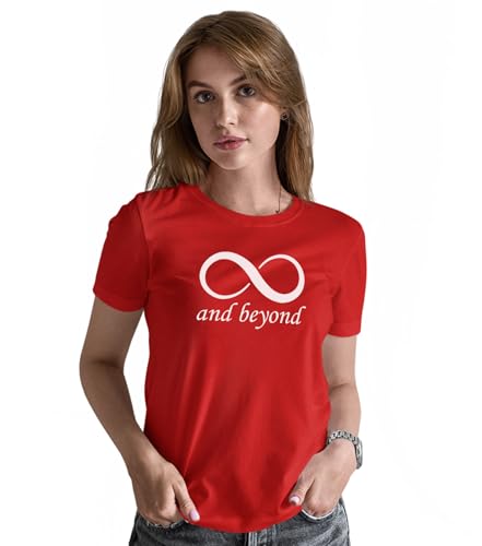 Image of INDISSH Couple Love Printed Matching 100% Cotton Tshirt for Men and Women - CPN-Infinity