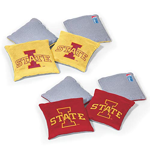 Image of NCAA College Dual Sided Bean Bags by Wild Sports, 8 Count, Premium Toss Bags for Cornhole Set - Great for Tailgates, Outdoors, Backyard