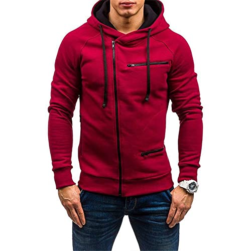 Veste à capuche hommes pour course en plein air et mode urbaine décontractée en taille 3XL