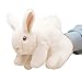 Folkmanis White Bunny Rabbit Hand Puppet