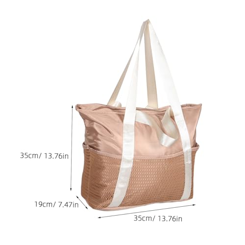 Kisangel Summer Beach Tote for Women Large Sandproof Gym Bag Stylish Swim Tote for Beach Pool and Everyday Use for Vacation and Travel Essentials2