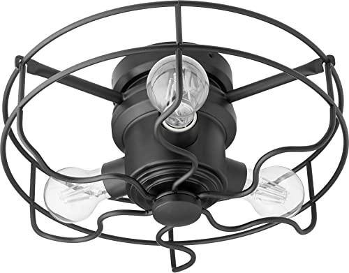 Quorum International Windmill 3-LT Cage Light Kit - Noir - 1905-69