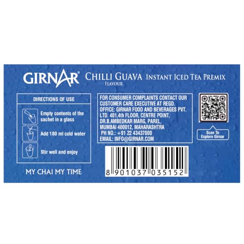 Image of Girnar Instant Premix Iced Tea - Chilli Guava
