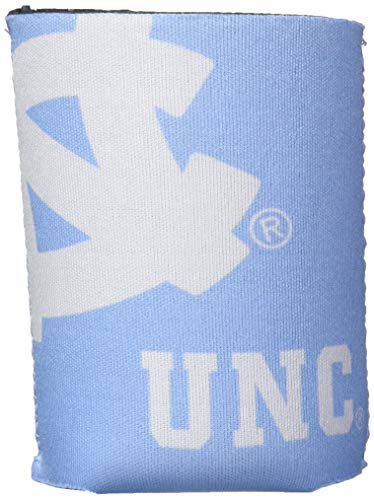 Logo Brands NCAA North Carolina Tar Heels Flat Coozie, One Size, Team Color