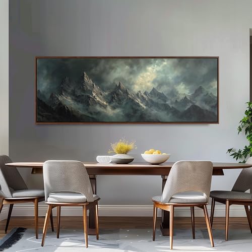 Tableau de montagne XINBAO pour masquer un grand mur vide blanc