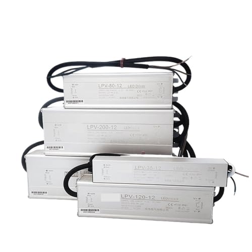 Alimentation LED IP67 12V 24V transformateur étanche AC-DC 120W pour éclairage de caisson extérieur