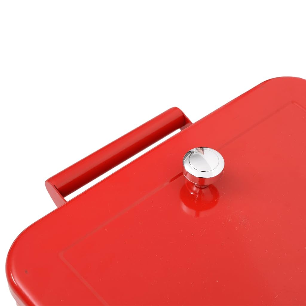 Carro refrigerador con ruedas rojo 92 x 43 x 89 cm, capacidad de 80 cuartos para fiestas en el jardín y barbacoas, enfriador de bebidas aislado con 4 ruedas y diseño práctico
