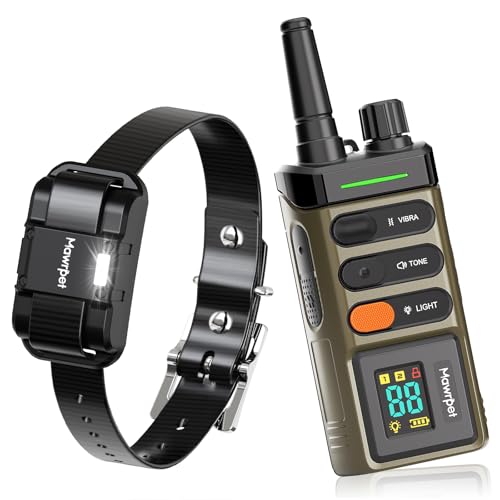 MawrPet Dog Training Collar with Remote-5200FT, Dog Shock Collar with