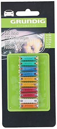 GRUNDIG 32735 Glass Fuse 10 Pack