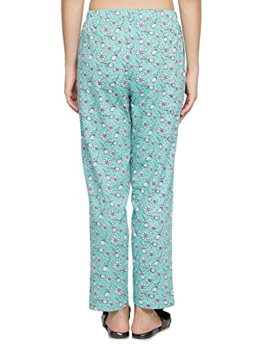 Image of B STORIES Women's Pyjama Pants - Relaxed Fit Nightwear Bottoms | Soft Pyjamas with Pockets | Breathable & Comfortable Sleepwear for Women (S-2XL)
