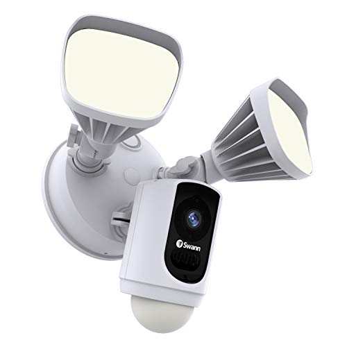 Swann Wi-Fi 1080p Waterproof Motion Activated FloodLight Camera with Night Vision, Heat Sensing, 2-Way Talk, Dimmable 2500 Lumens, Wide 125 Degree Viewing, Free Cloud & Local Recording. - Thumbnail 7